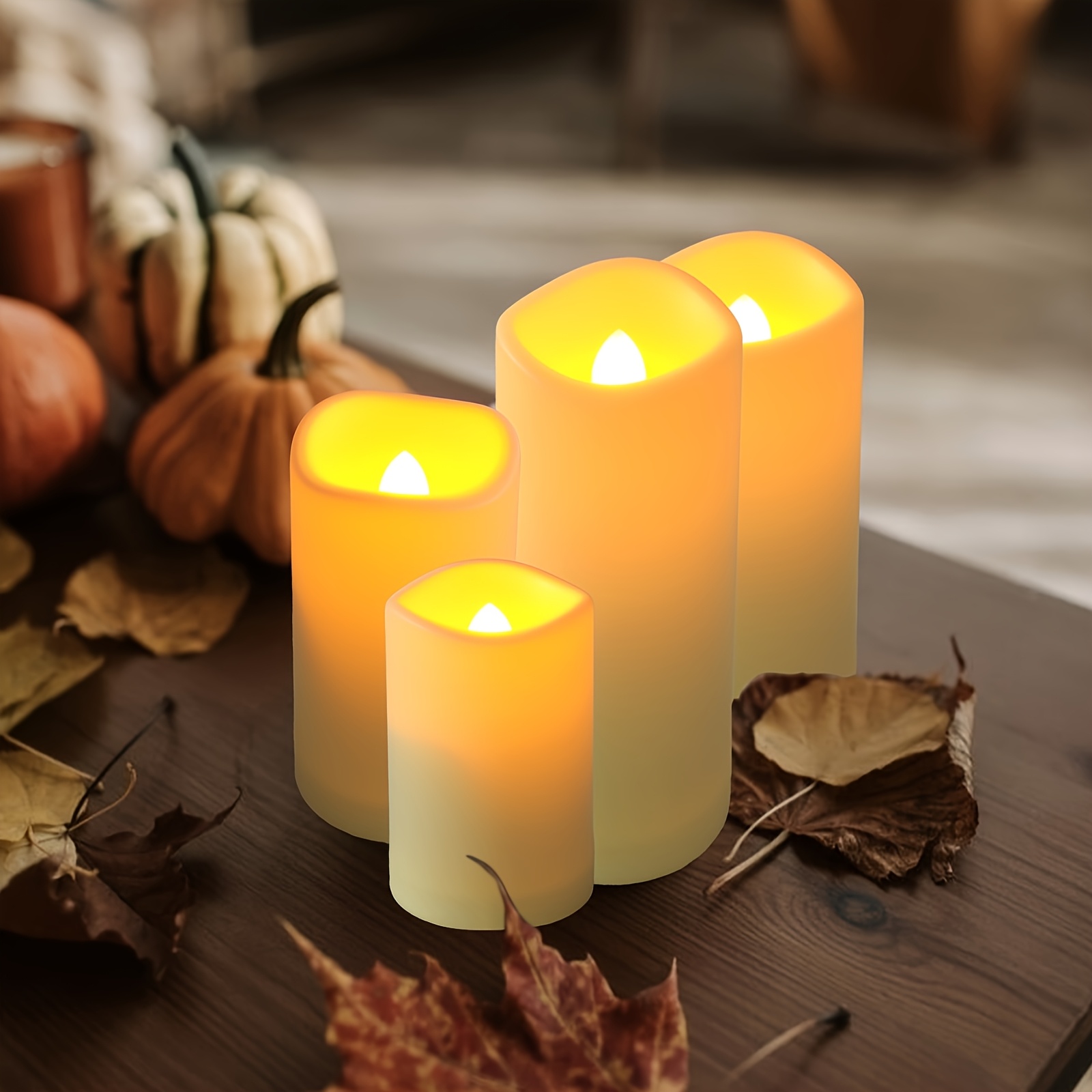 Hausware Flameless Candles Hausware 12-Pack Waterproof Outdoor Flameless Candles – 4 To 7 With Remote Control & Timer, Irovy