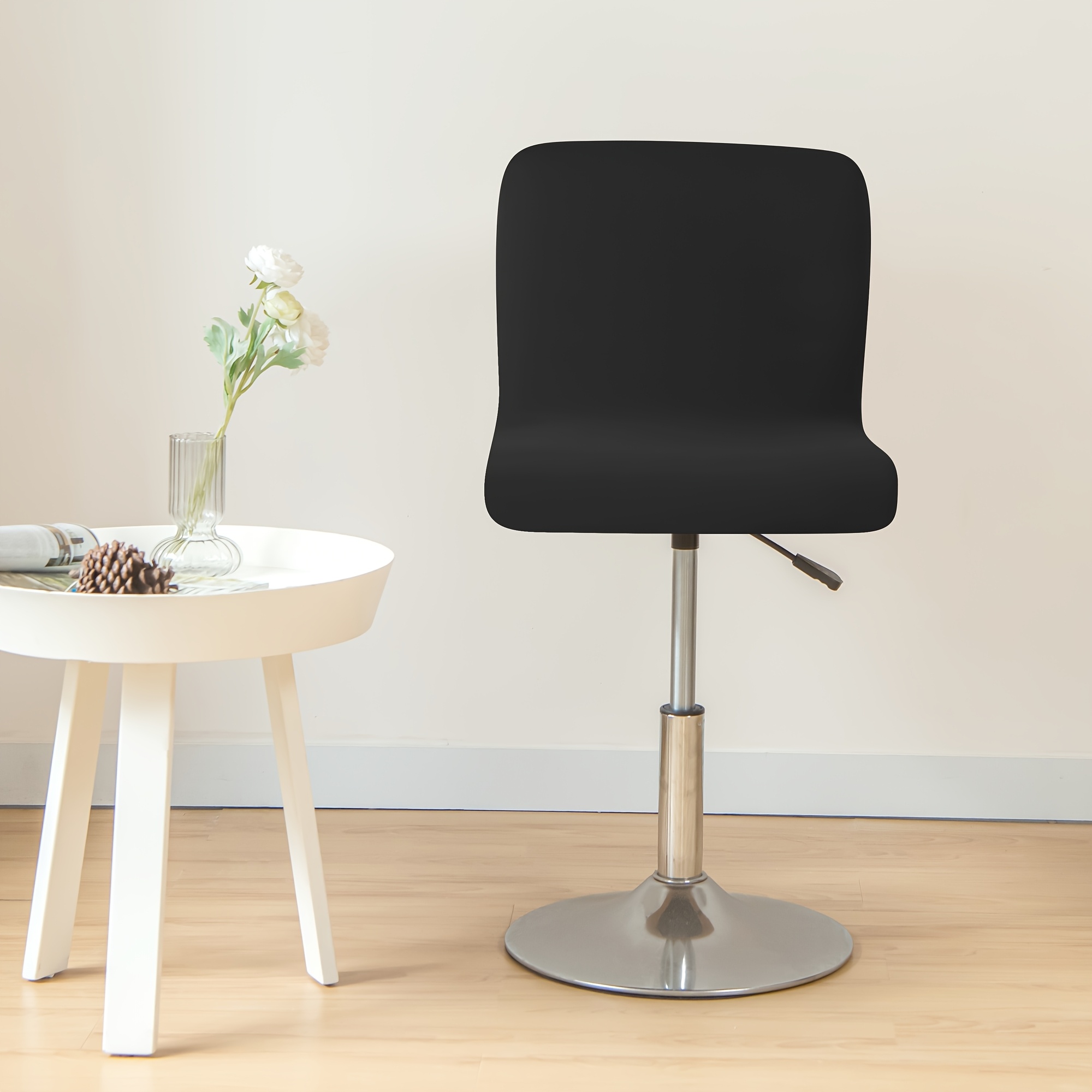 TEMU 1 Housse de tabouret de bar, Protection élastique ajustée pour tabouret de bar