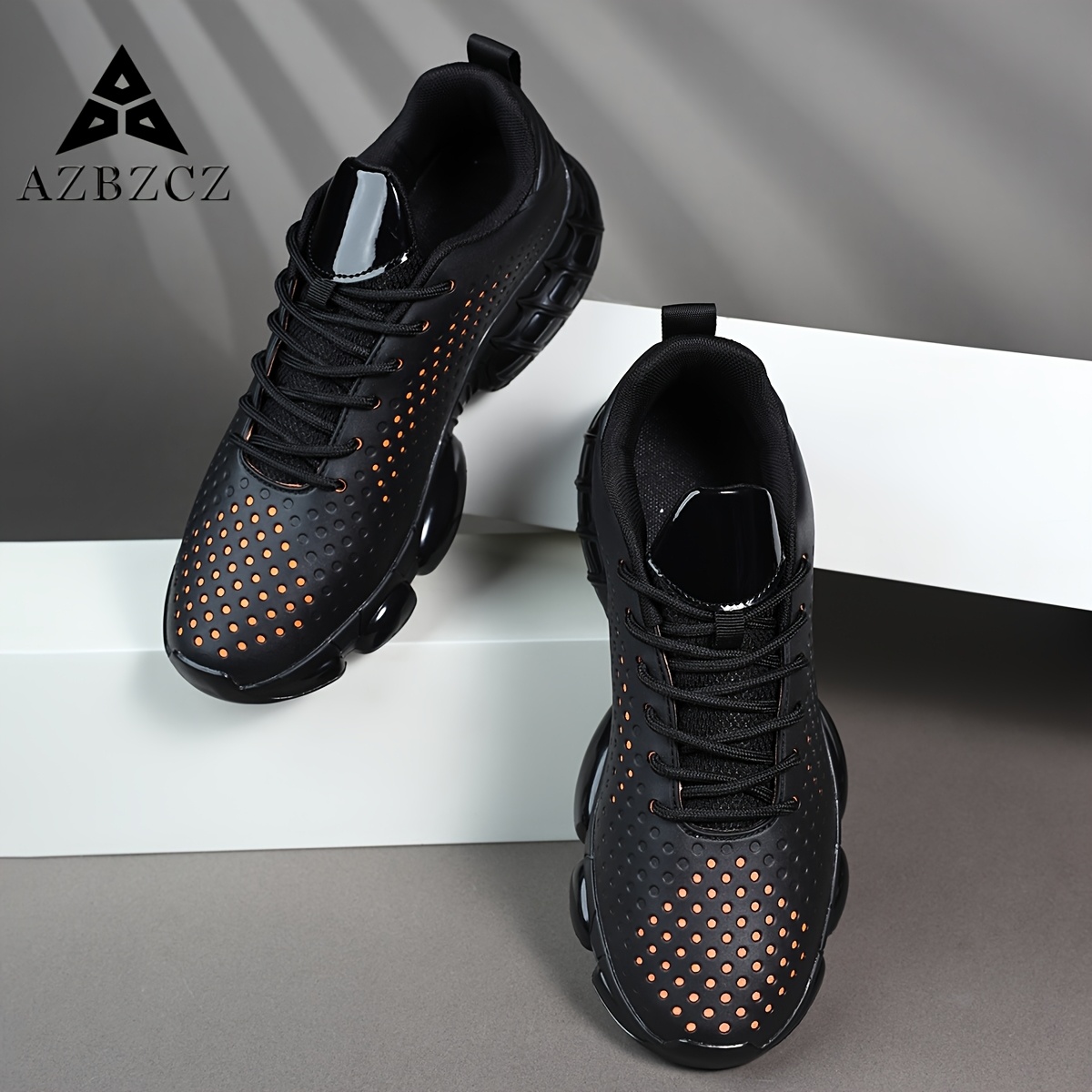 Men's Sneakers, Low-Top Casual Lace-Up Sneakers, Comfortable Shoes