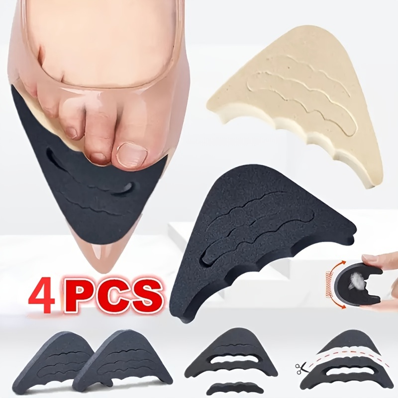 

4/8/12 Pcs Forefoot Inserts: Toe For Women's - Prevents , Reduces , And Enhances