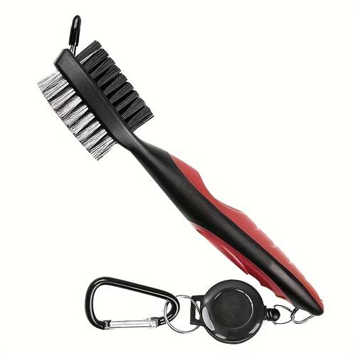 dual sided golf club brush in multiple colors a convenient tool for cleaning putter and iron club heads golf accessories for men golf club cleaner golf brush golf equipment and accessories
