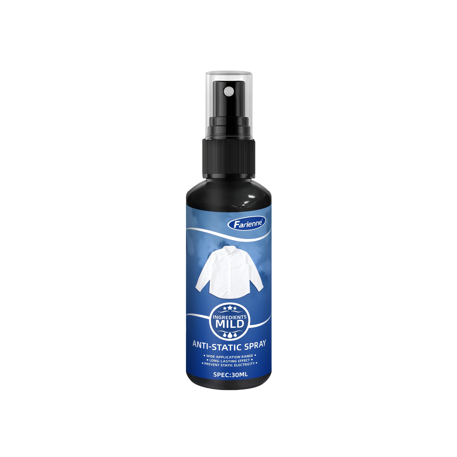 Image of Wrinkle-removing And Anti-static Spray For Clothing - Eliminates Wrinkles, Restores Smoothness And , Prevents Static . Suitable For Shirts, Sweaters, Dresses, Pants, And More.