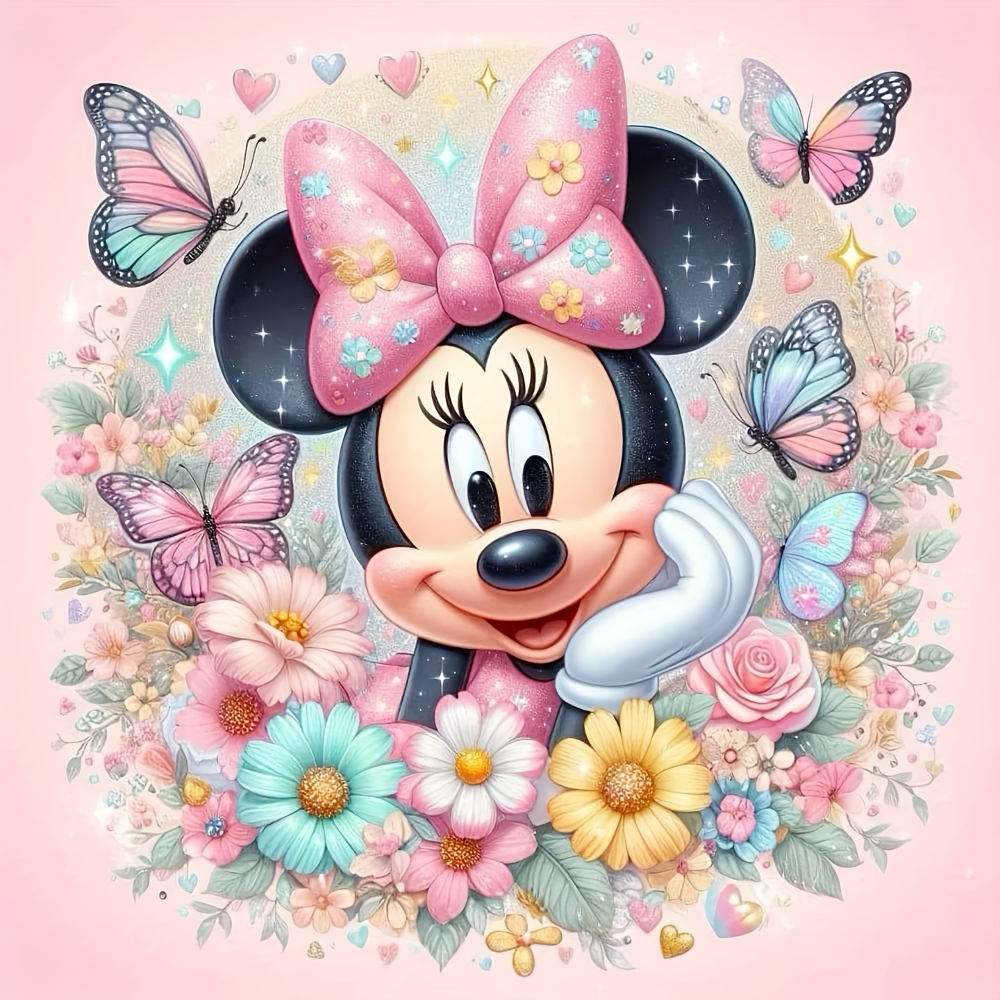 

Disney Diy Diamond Painting New 2024 Diamond Mosaic Cartoon Crafts Handmade Cute Room Decor