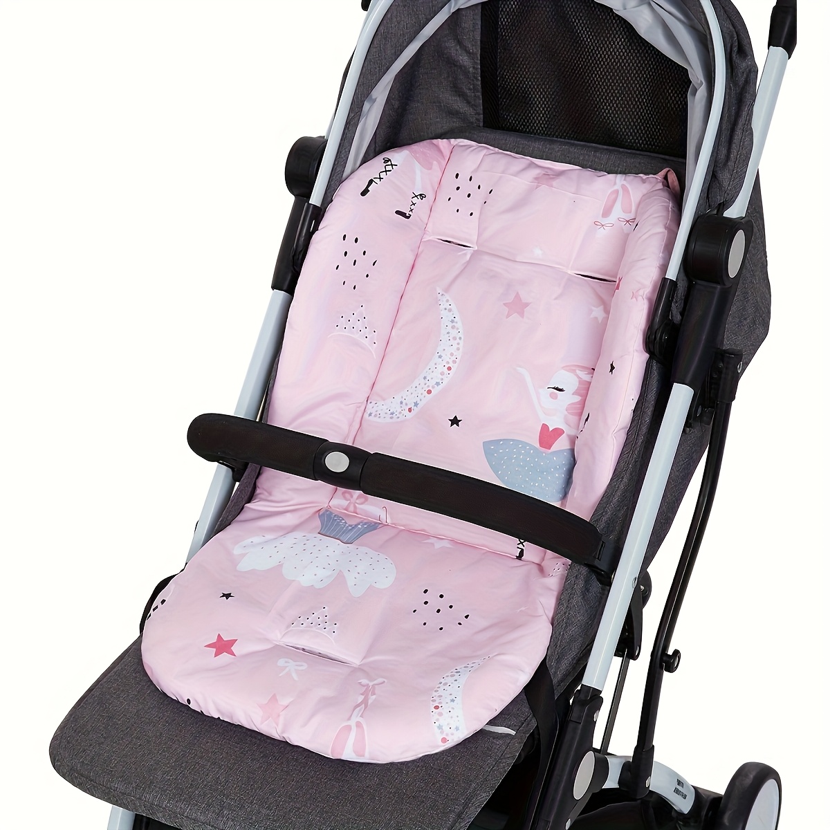 TEMU Baby Stroller Mat Cushion, Baby Chair Cushion, Universal Accessory, Random Position Pattern > Baby Stroller Additions > Baby Car Seat Protector