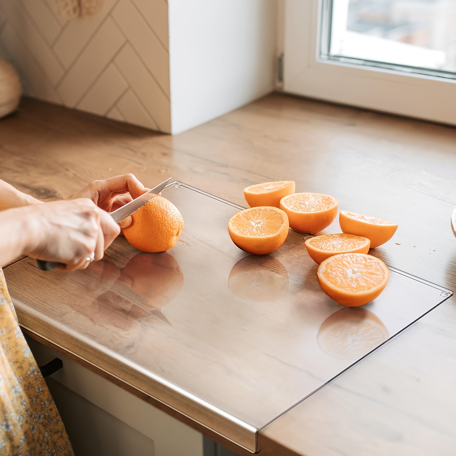 Acrylic cutting board discount