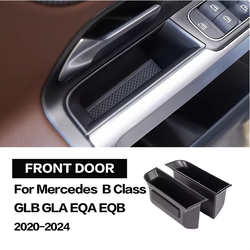 2pcs For B Eqa Eqb Class W247 X247 B260 2020-2024 2023 (left-hand Drive) Lhd Car Door Storage Box Interior Additions