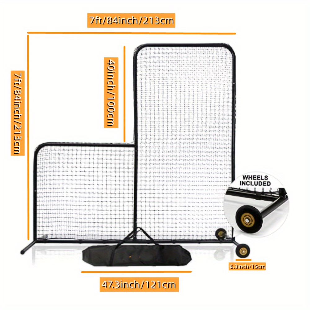 7ft x 7ft Cricket Durable Throw-Down Screen