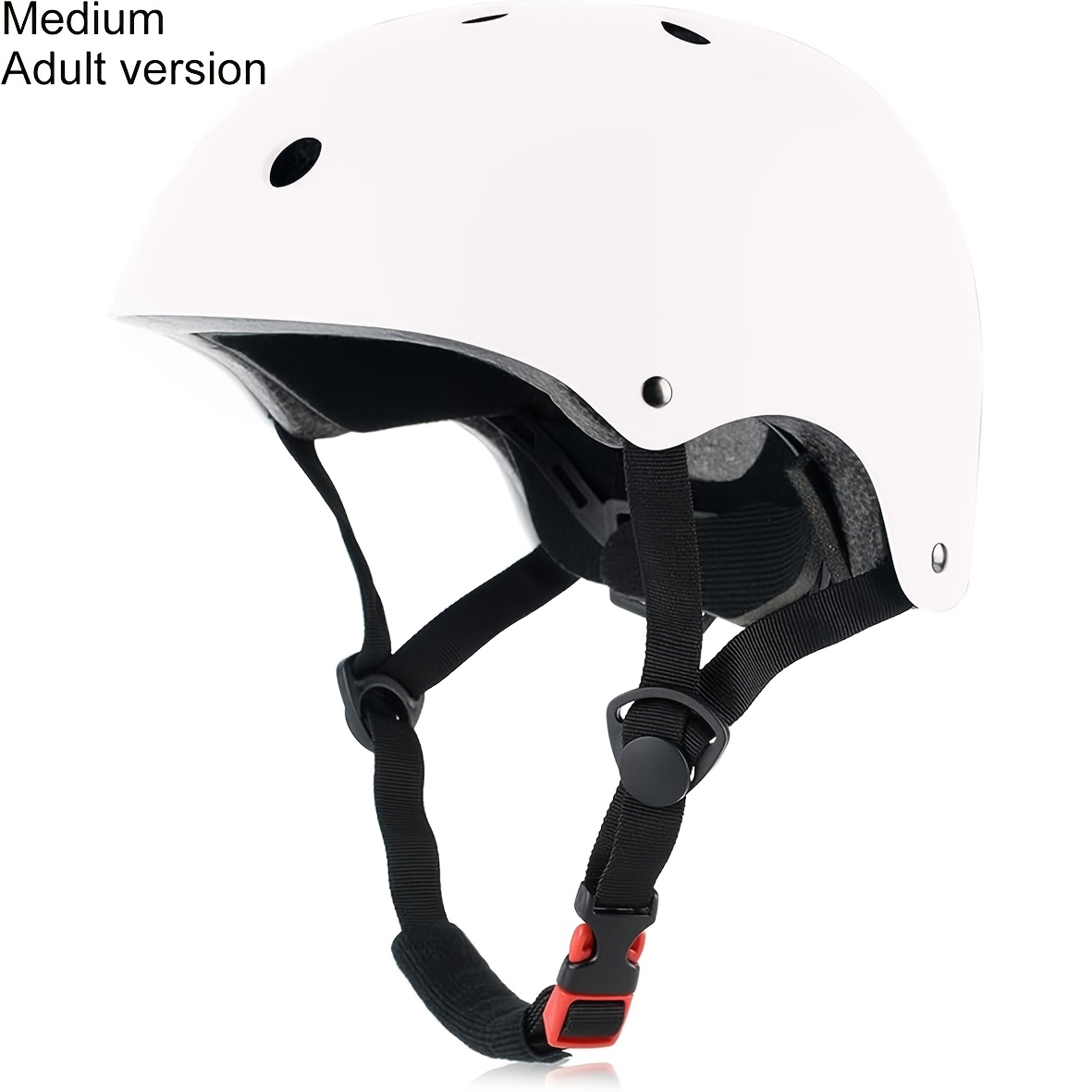 TEMU Stylish And Cool Helmet, Adjustable Size Helmet, Men's Helmet, Women's Helmet, Halloween, Christmas Gift, Birthday Gift, Paintable Helmet,