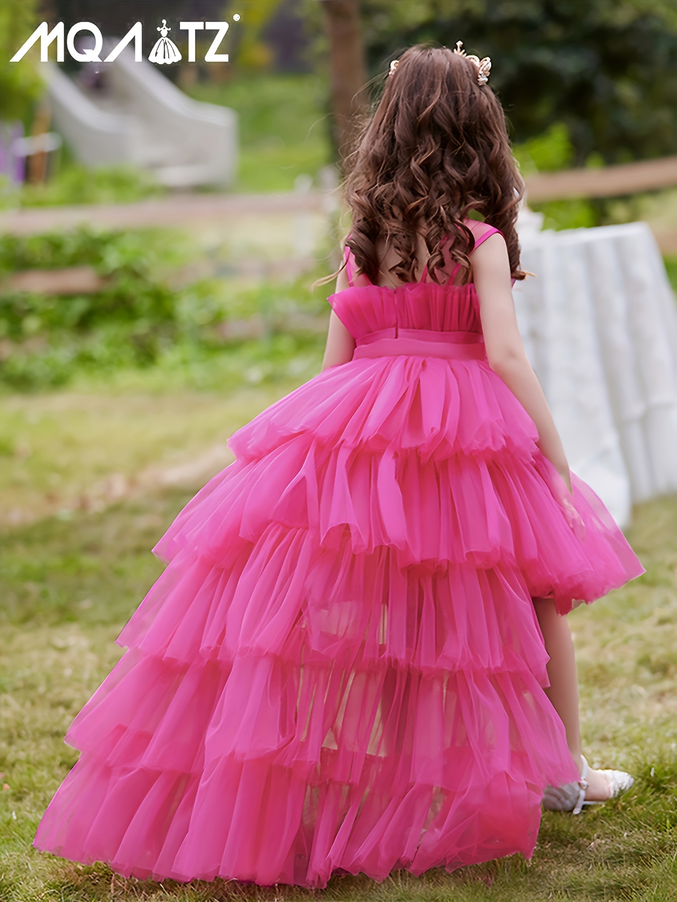 Tutú con Cola - Cola de Tul para Niña o Mujer Color Rosa