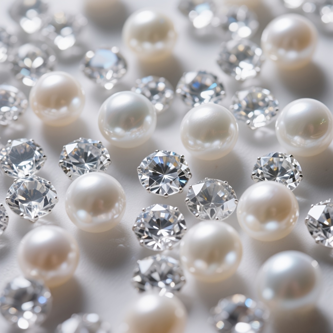 E-shop 3700-teiliges Kombinationsset aus Kunst-Diamanten Perlen, geeignet für Vasenfüllung, Möbeldekoration, Perlen zum Basteln, Steine zum Basteln,