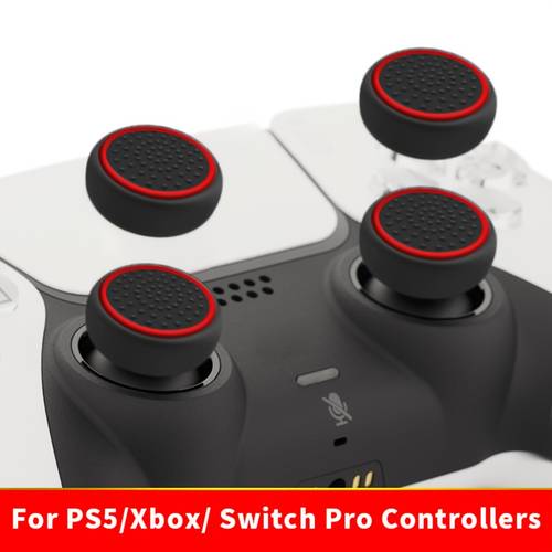 nayru anti sweat joystick caps for ps5 x s controller non lightweight elastic grips perfect christmas gift for gaming accessory
