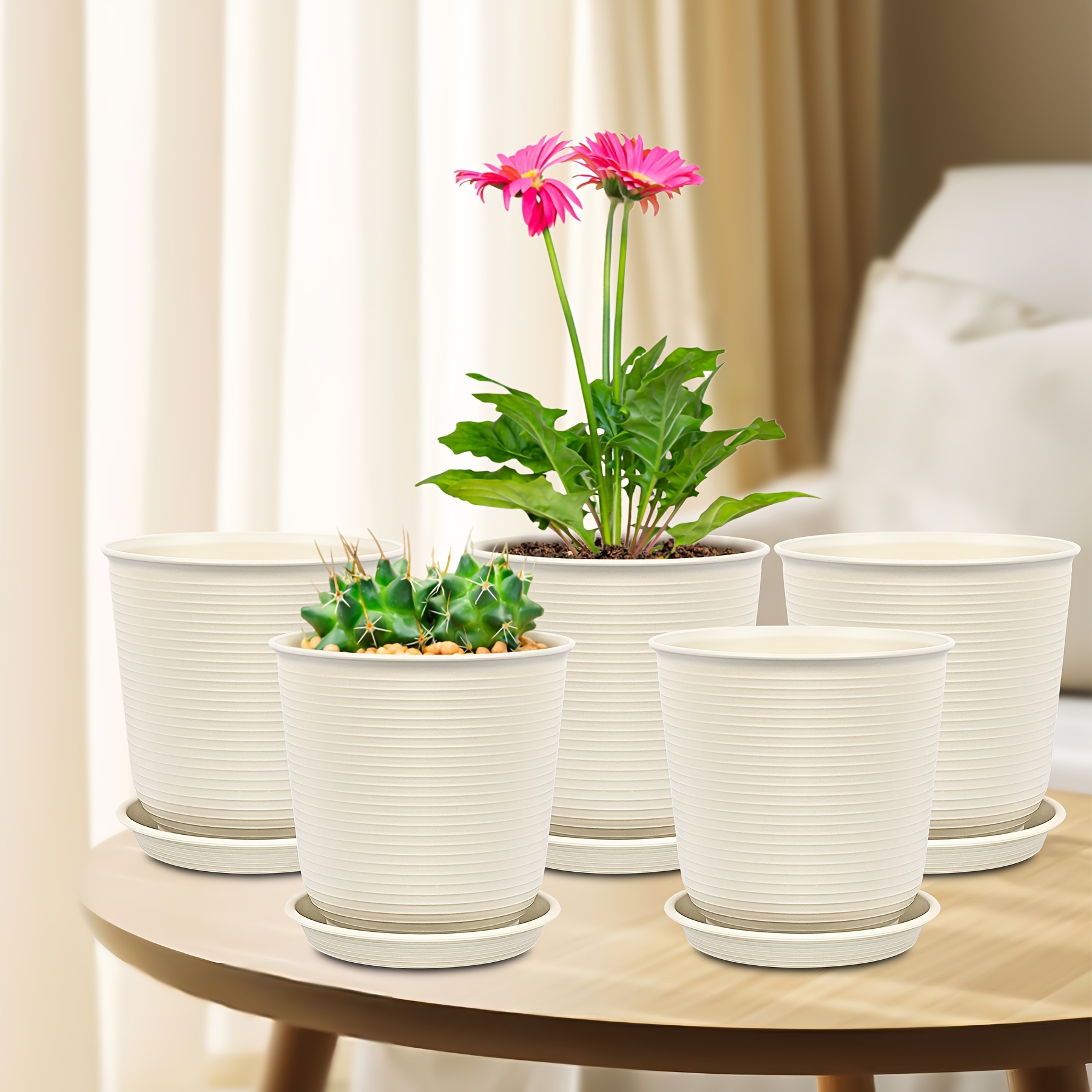 biggest size 8 5 inch planter nursery pots plastic planters - Temu