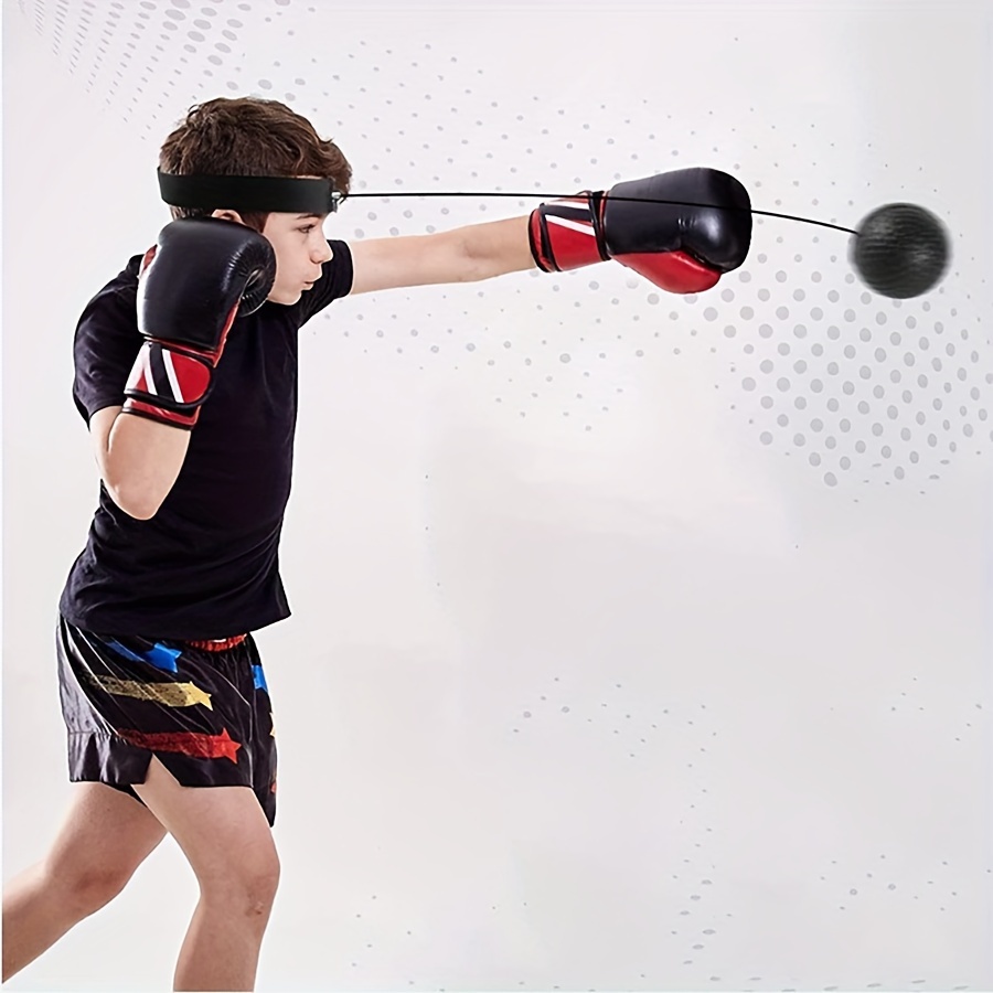 Ensemble de balle réflexe de boxe et balle de réaction pour l'entraînement  de boxe - Balle de boxe de haute qualité avec bandeau pour la boxe
