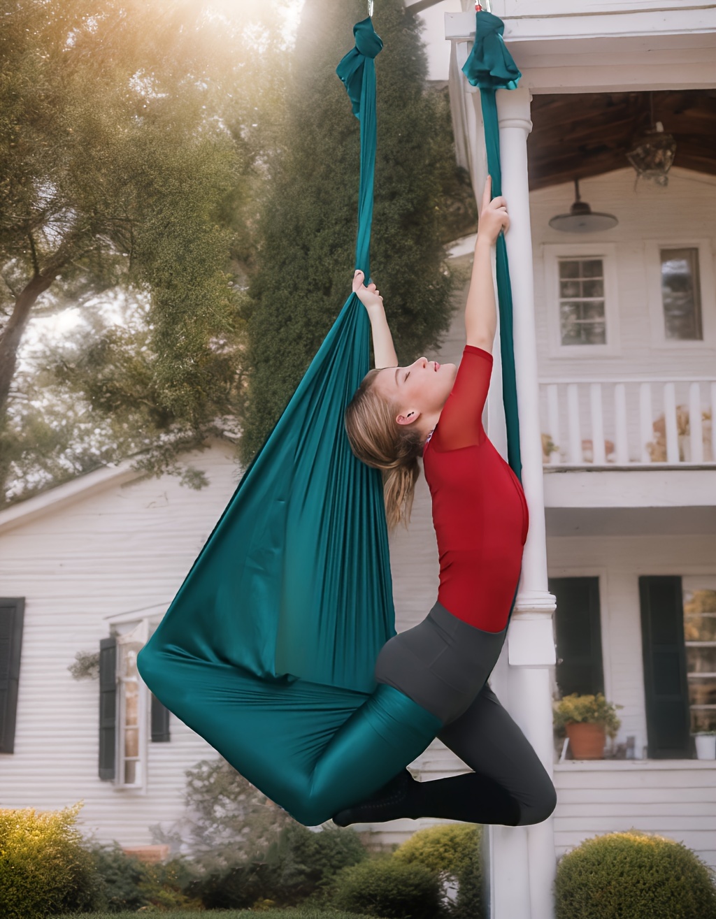 Yoga Hammock Swing Set Image 7
