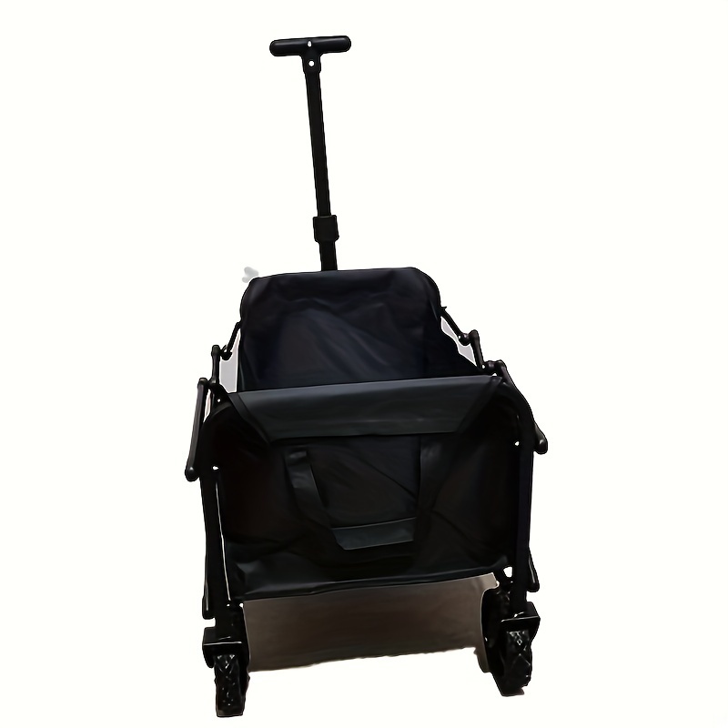 

Chariot de Camping en Fer Noir pour Loisirs Extérieurs - & Portable