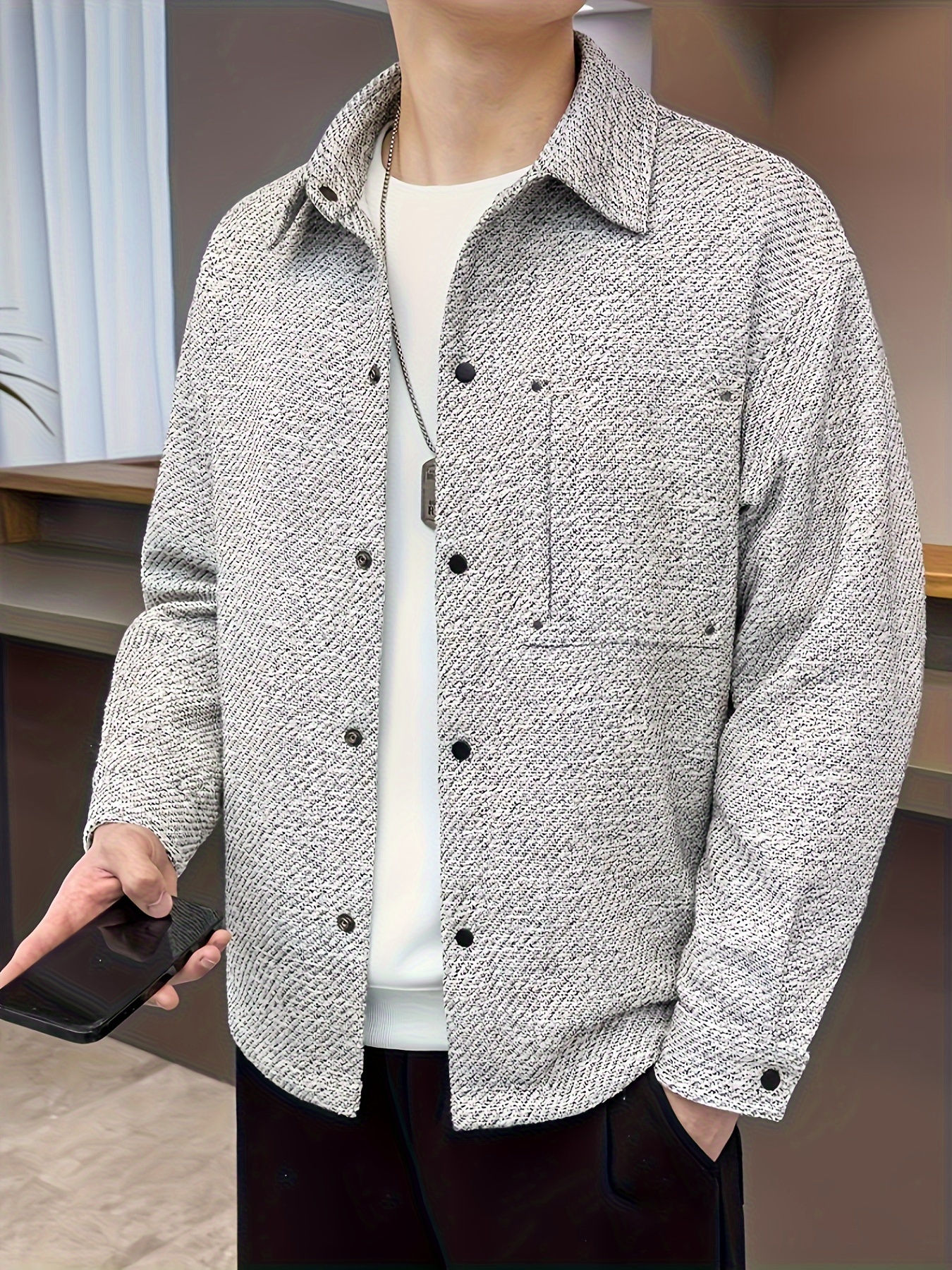 Mona Modische Herbstjacken Herbstjacke Herren Neue Frühlings