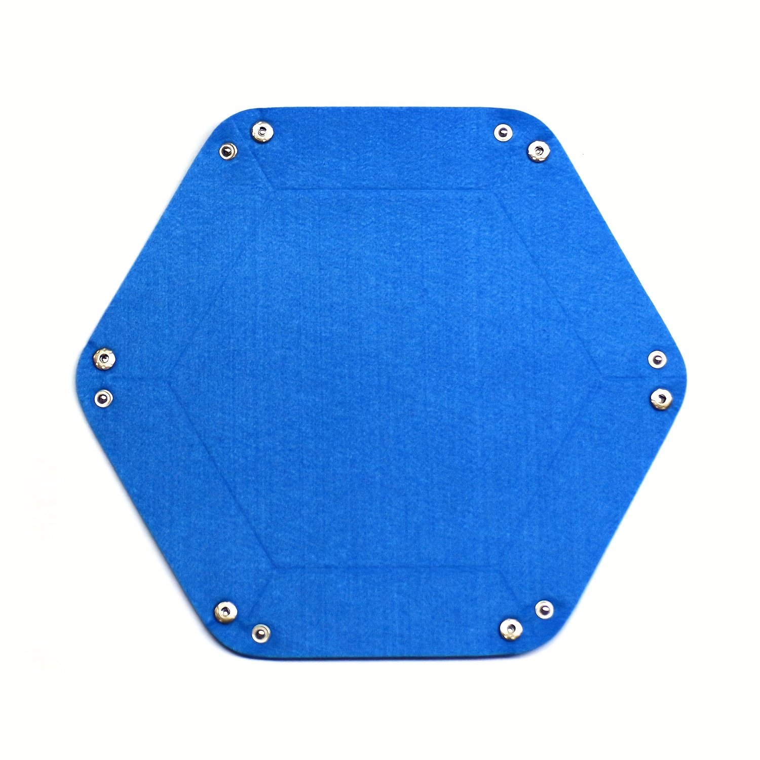 1pc Dice Tray Foldable Dice Trays Hexagon Dice Rolling Tray Felt Dice Holder For Dice Games Like Rpg, And Other Table Games