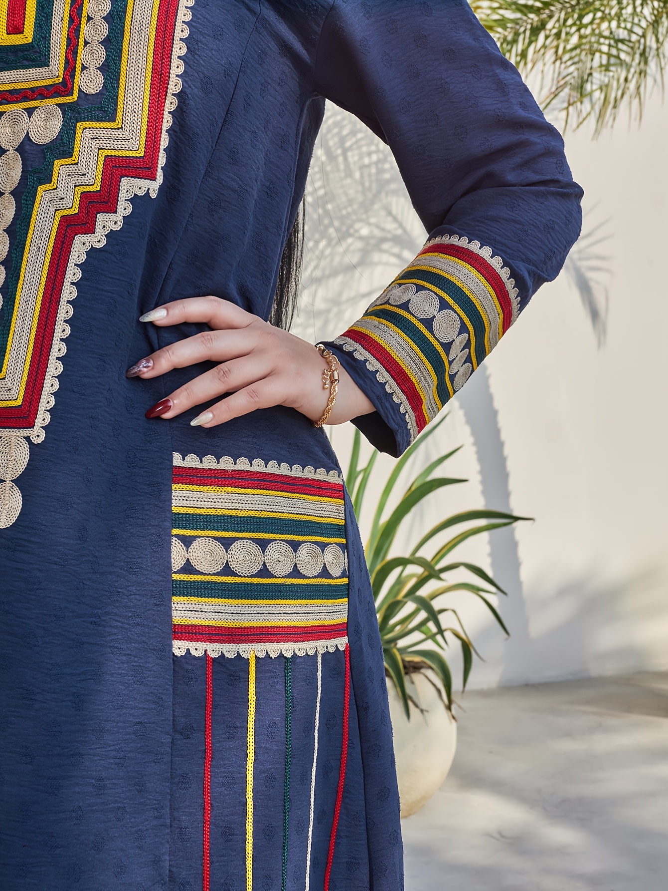 directional heavy colored golden embroidered - Temu United Arab Emirates