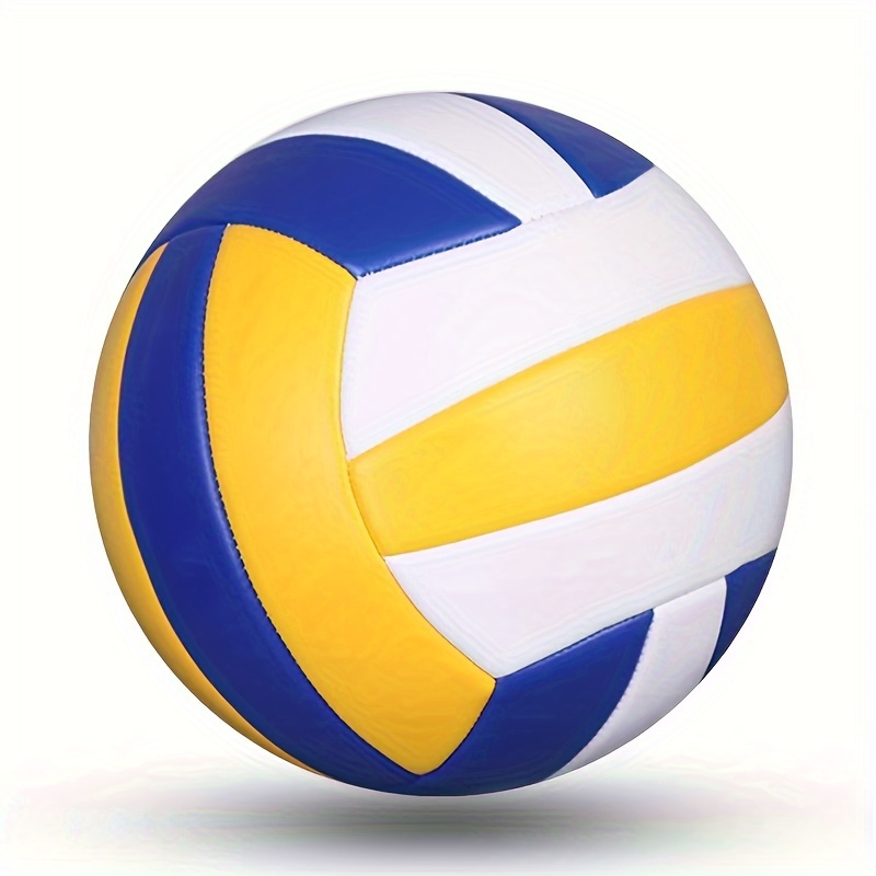 Image of 1pc Size 5 Pvc Soft Indoor Outdoor Volleyball, Sports Training Game Play Ball For Beginner Adults