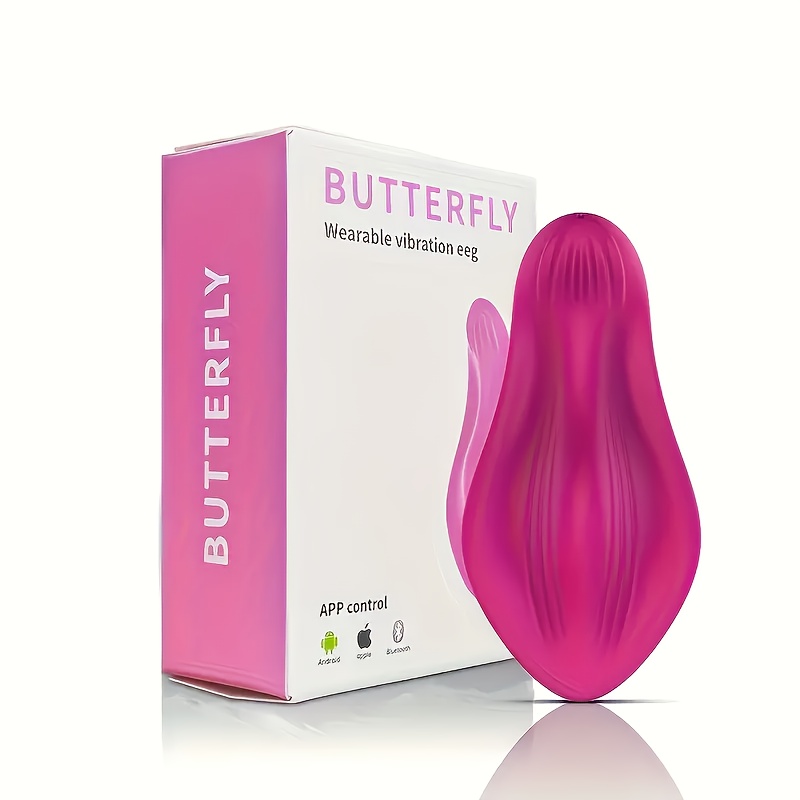 weiblicher app-steuerung, 9 kraftvolle vibrationen, ultra-leise tragbare erwachsenenspielzeuge, tragebare vibratoren, usb-aufladbar mit lithium-ionen-batterien, spaßige paarspielzubehör Produktdetails 6
