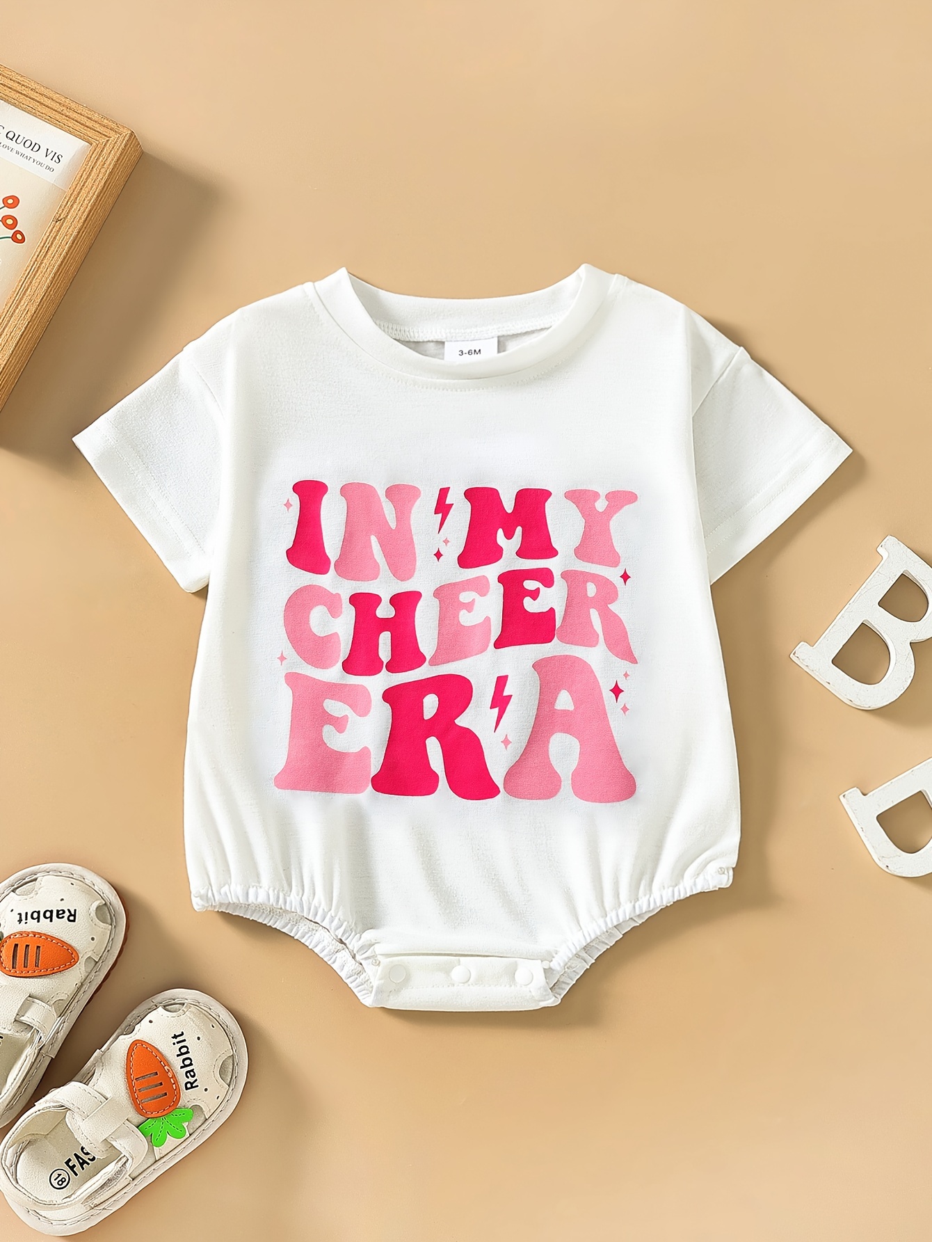 Baby s in Era Print Bodysuit Comfy Casual Temu United Kingdom