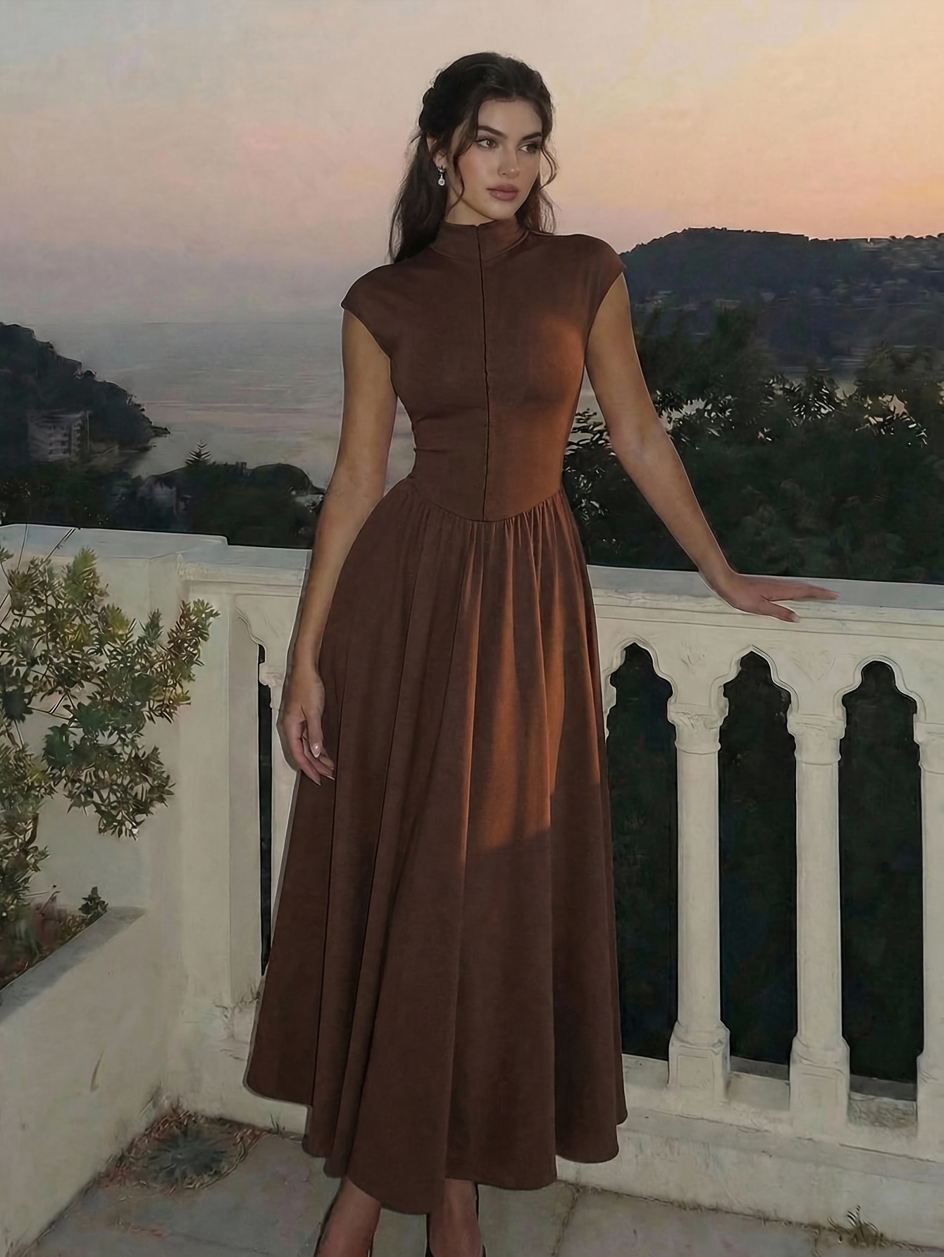 embroidered dress women