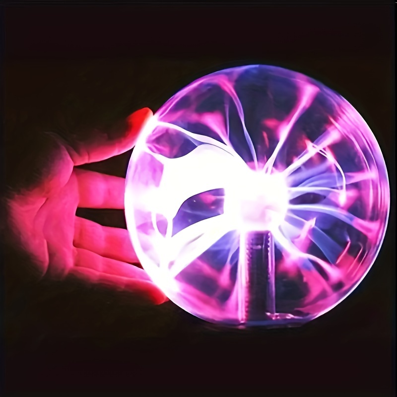 

1pc Plasma Ball Lamp, Plasma Electric Nebula Ball, Touch Sensitive Lamp, Suitable For Bedroom, Living Room, Game Hall, Birthday Gifts For Friends Lover