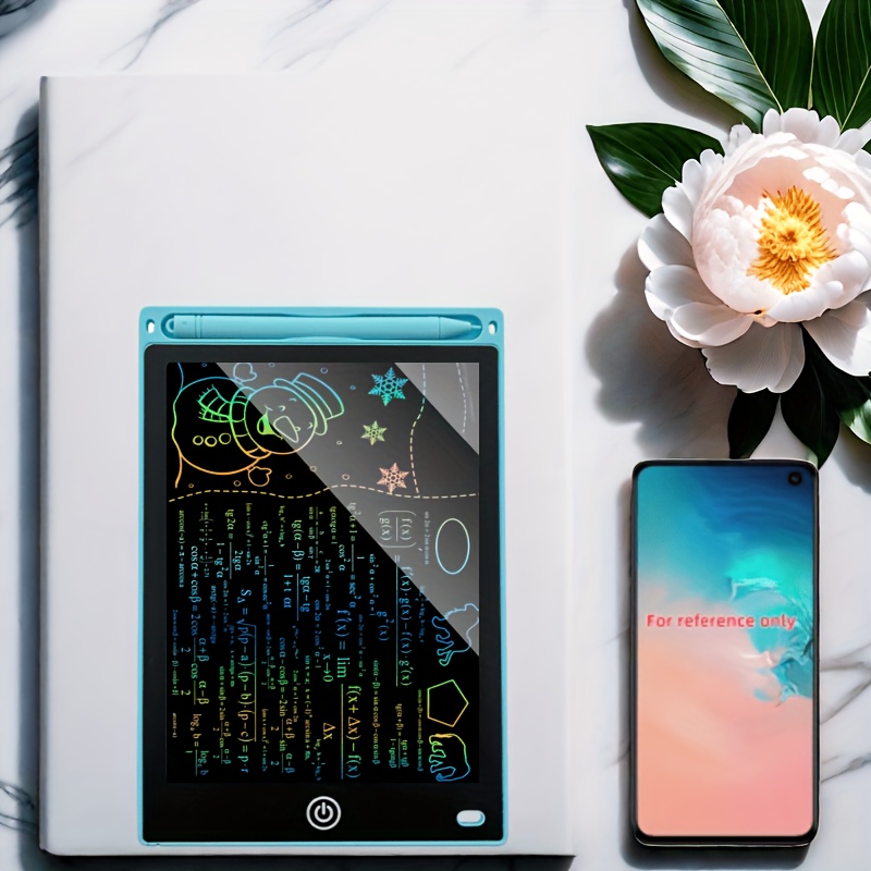 La tableta de escritura LCD está disponible en tamaños de 6.5, 8.5, 12 y 40.64 cm, atendiendo a diversas necesidades. Permite borrar fácilmente con un clic los garabatos, lo que permite la creatividad en el dibujo, cálculos, notas y borradores. - Imagen 31