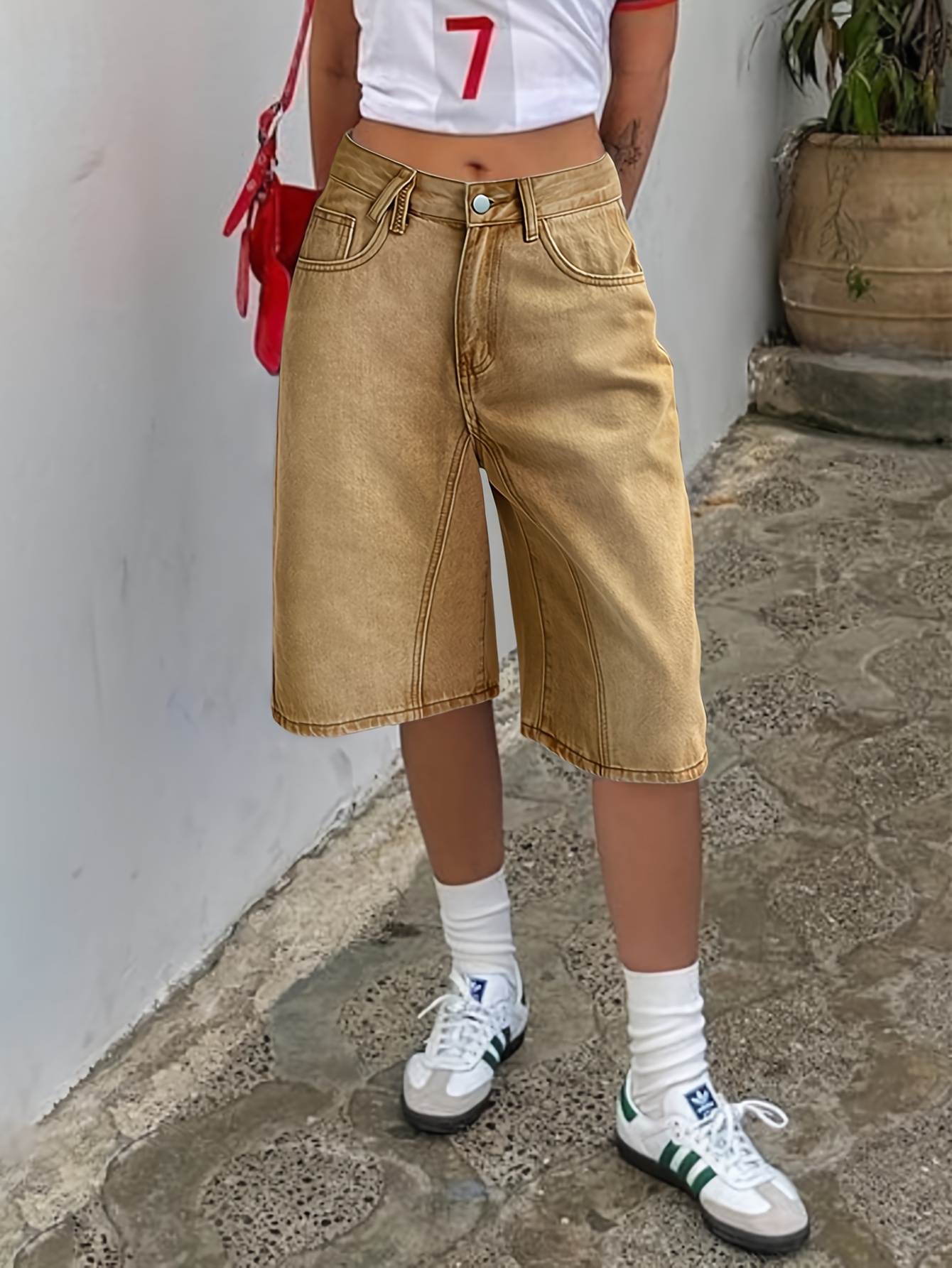 【KOOLOSET】Western Mood Sand Bermuda Denim 61AXG6pcvVL._UY1000_.jpg