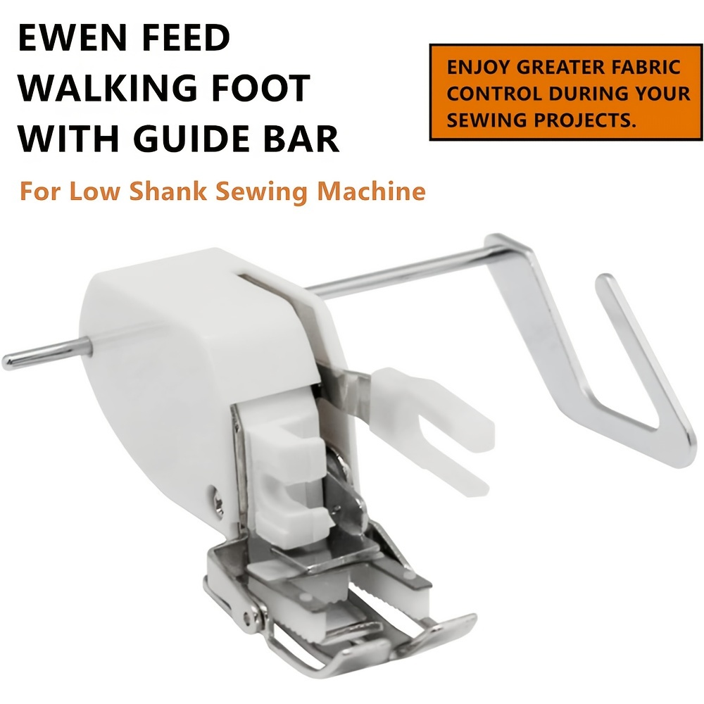Universal Walking Foot / Even Feed Foot For Sewing Machines - Fits Singer, Brother & More (P60444)