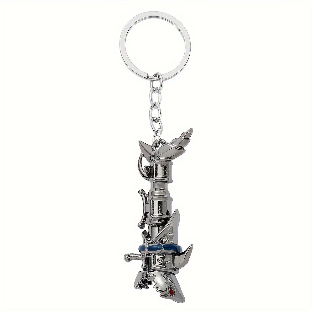 1pc, A Stylish And Versatile Metal Keychain, Use And As A Gift