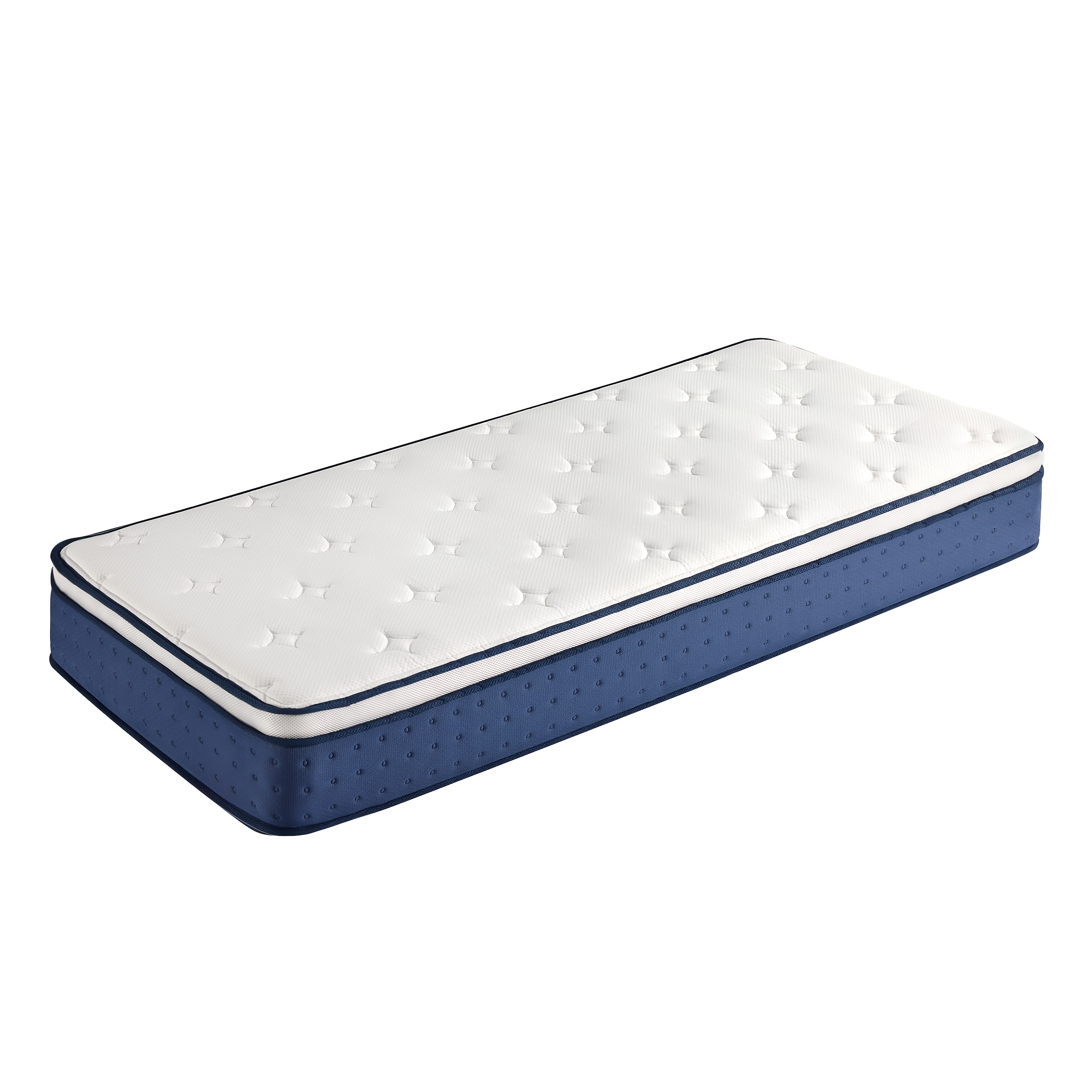7-zone And Gel Foam Mattress 200 X 90 X 25cm Blue