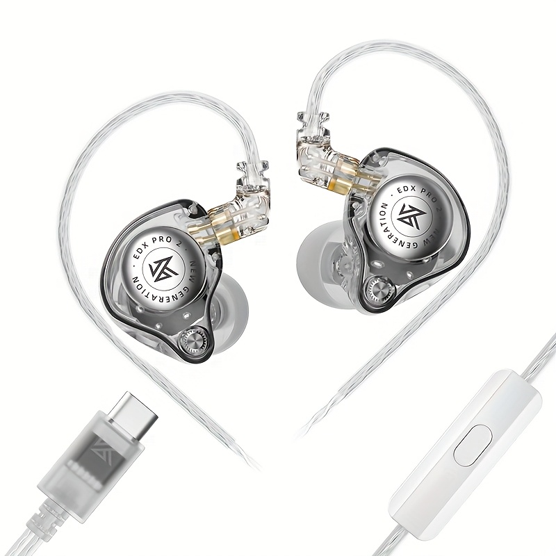 auriculares kz edx pro 2 hifi music - Temu Brazil