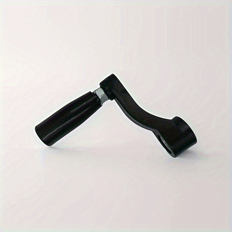 2PCS M10 X 80mm Revolving Handle With Nut - Metal & Plastic Crank Handwheel For Lathe, Milling Machine, Trailer Jack & Winch