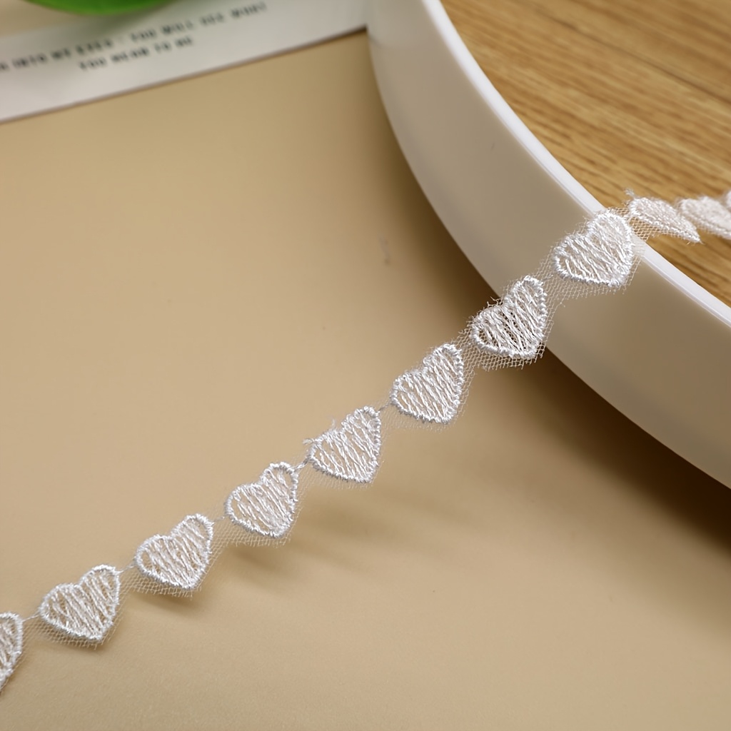 Cute -shaped Lace Trim, Clothing Accessory, Handmade Diy Journal Lace Trim, Cut And Used Individually