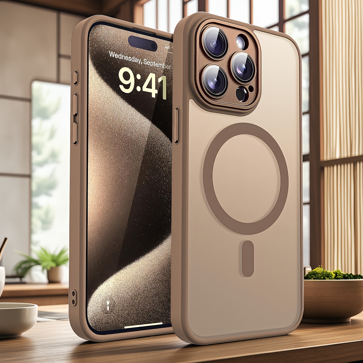 E-shop Handyhülle: Neue Luxus-Matte Version kompatibel mit iPhone 17Air 16 15 14 13 12 11 Pro Max 17Pro 17Promax, mit Objektivschutz, unabhängigen