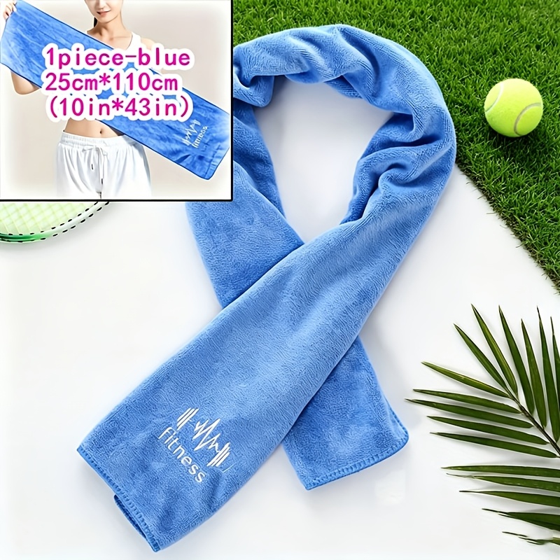 TEMU 1pc/2pcs Serviettes à Séchage Rapide, Super Absorbantes, Grande Taille, Idéales pour Salle de Bain, Gym, Course à Pied, Natation, Cyclisme.