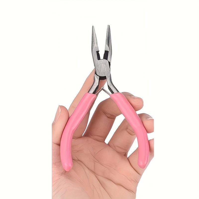 Jewelry Making Pliers Set with Golden Ring, 2pcs
