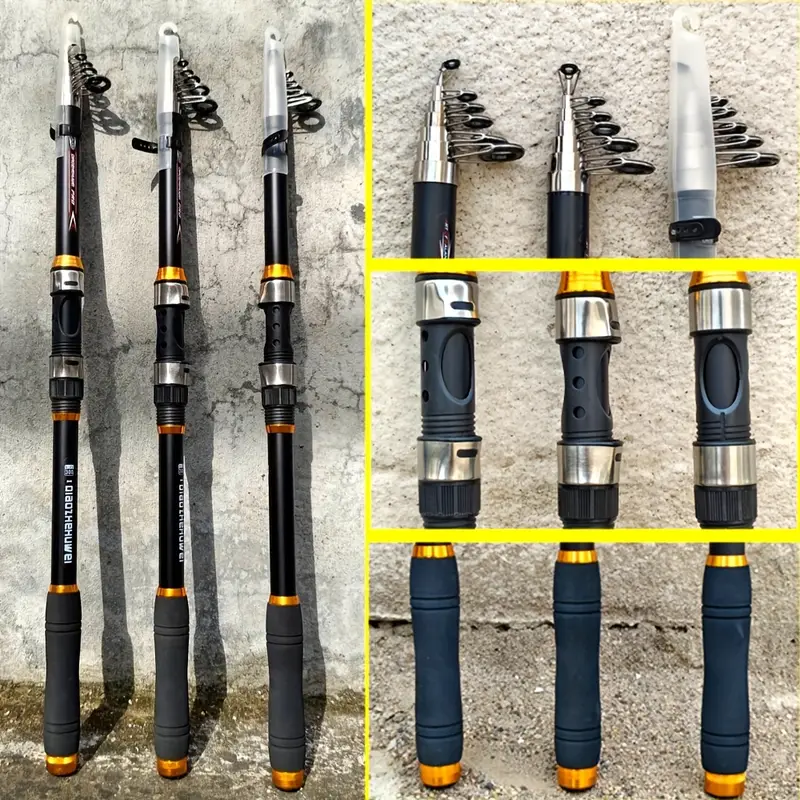 Ultralight Telescopic Fishing Rod 82.68-141.73inch Spinning Carp Feeder Rod Surf Sea Fishing Tackle for * * Ultralight Telescopic Fishing Rod 82.68-141.73inch Spinning Carp Feeder Rod Surf Sea Fishing Tackle for * *