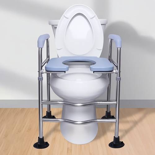 raised toilet seat with handles toilet seat riser for seniors adjustable