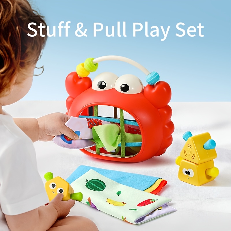 4-In-1 Baby Educational Toy for 0-12 Months