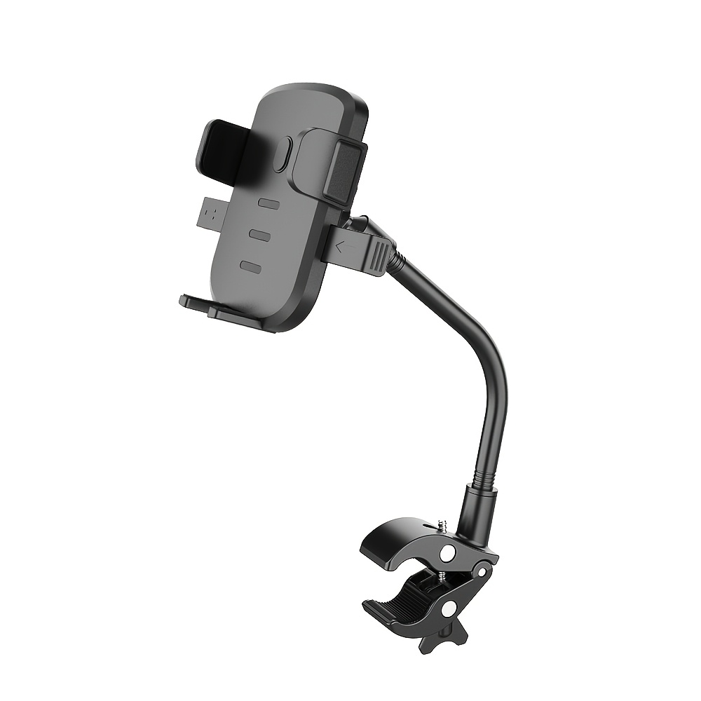 TEMU Supporto Telefono Manubrio Fissato Non Ostacola Universale Regolabile Smontaggio Automatico Staffa Fissa Morsetto Forte e Ispessito Morbida