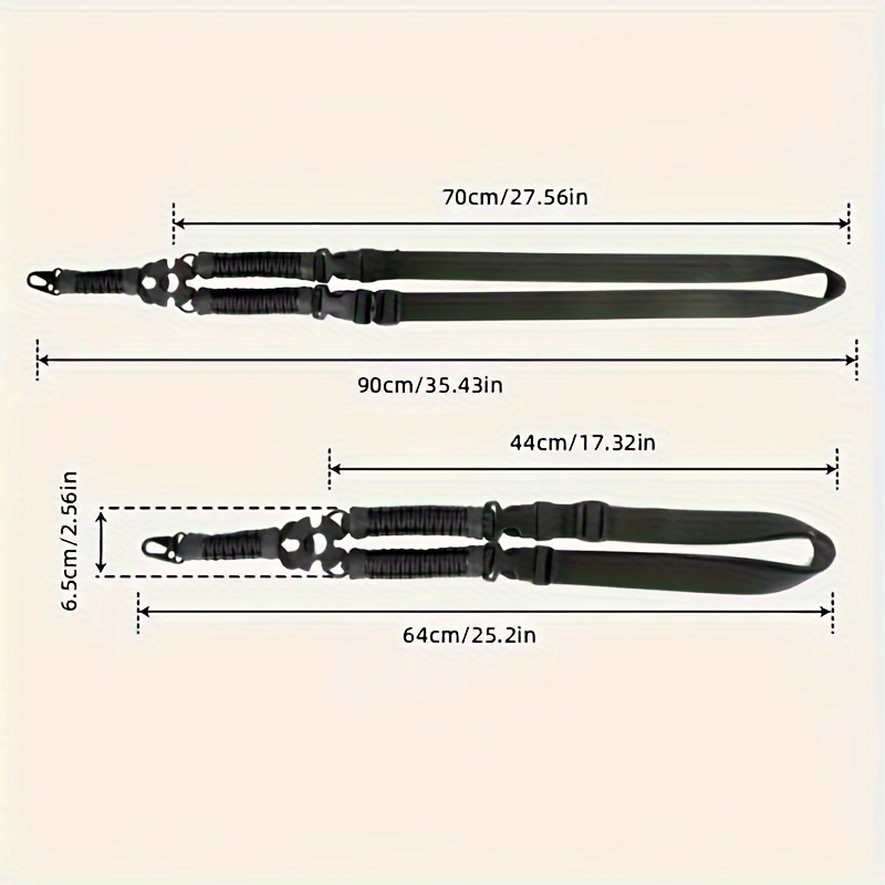 Quick Release Nylon Single Point Slings - Carbine M4 AR15 QD Snap Accessories - Outdoor Hunting Tool for Christmas and Thanksgiving