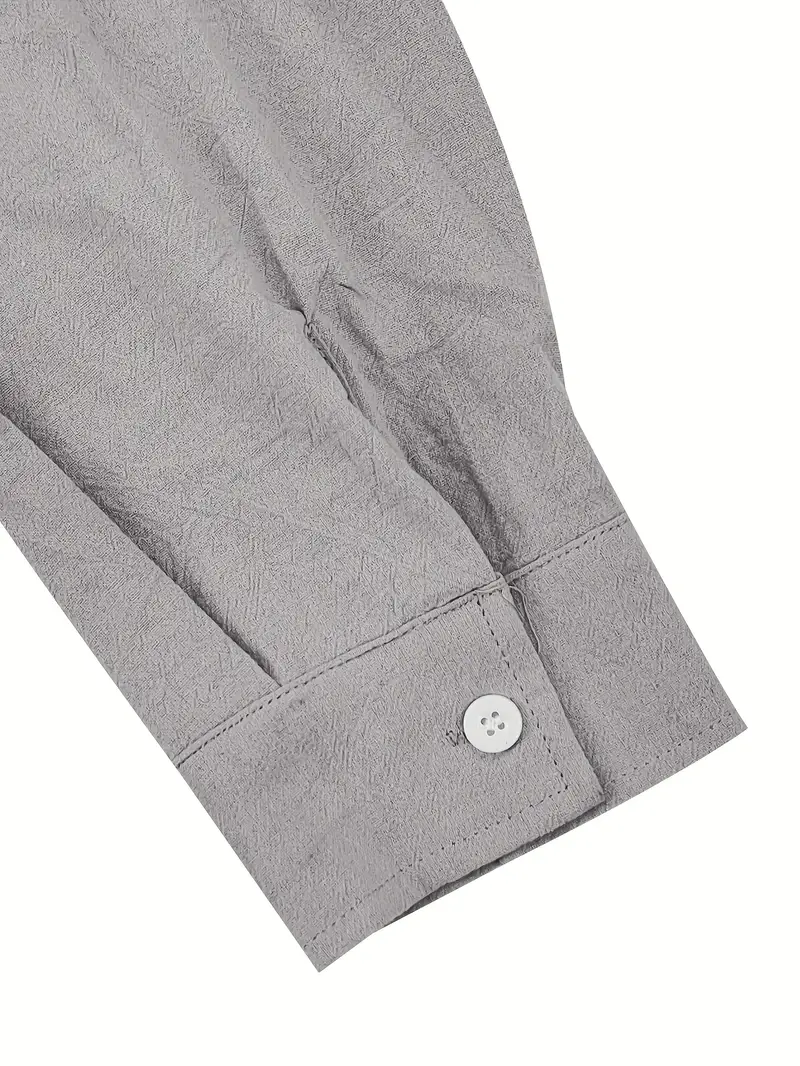 mens elegant linen v neck long sleeve t shirt with cross strap detail breathable regular fit for casual outdoor evening wear spring summer fall versatile top casual wear tee tshirt linen fabric t shirts Product details 37