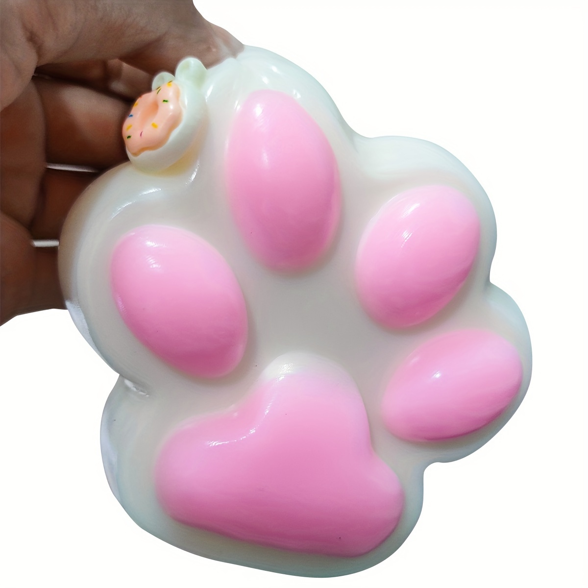 

Cute Cat Paw Squishy Toy - Relax Silicone Squeeze Toy, Perfect Gift For Adults, , 4.3in