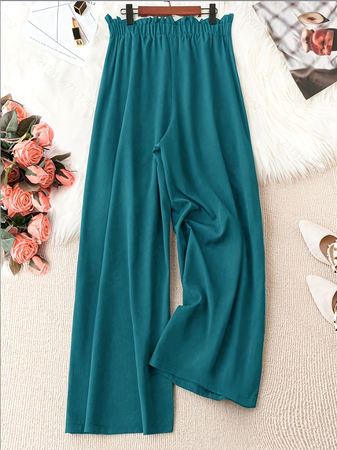 Plus Size Straight Leg Pants