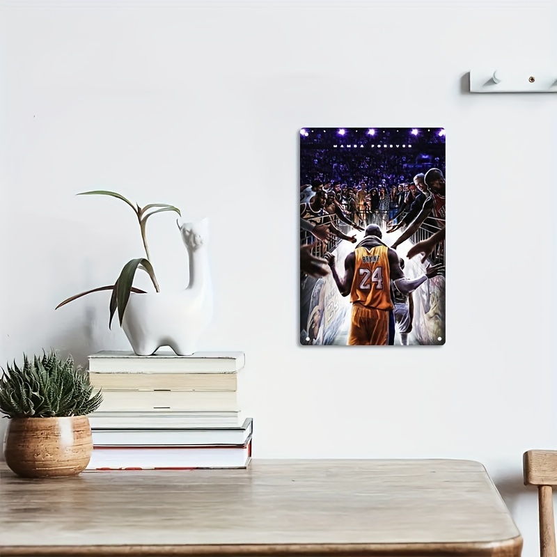 Kobe Gigi Legendary Basketball Player Metal Wall Art - Temu