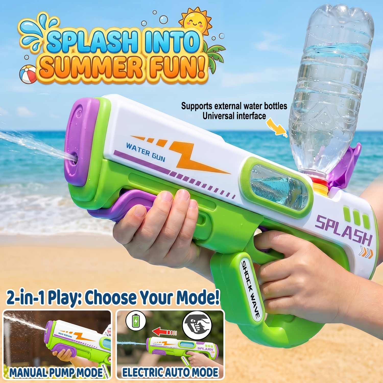 water blaster electric sold on Temu United States