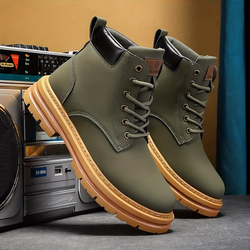 mens hunting boots with a midsole design enlarged size stylish upper suitable for outdoor sports camping and training Product details 0