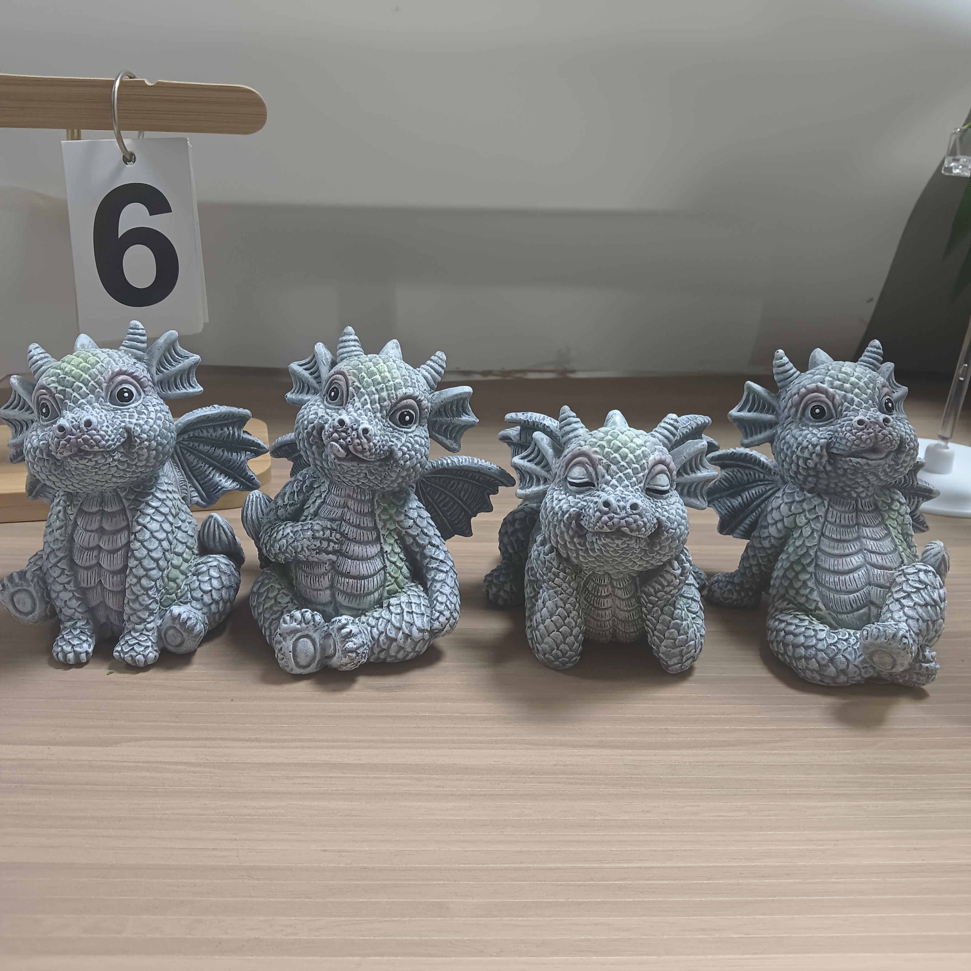 

Room Decor Resin Dragon Planter Holders, Decorative Statues For Hanging Flower Pots, Themed Home Decor Crafts